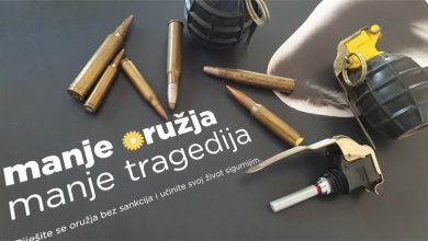 Photo of AKCIJA „MANJE ORUŽJA, MANJE TRAGEDIJA“  DRAGOVOLJNA PREDAJA ILEGALNOG ORUŽJA