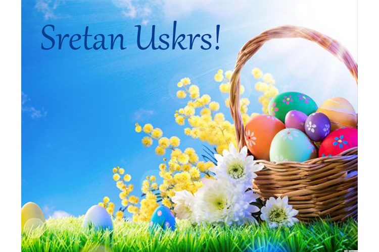 USKRSNA ČESTITKA