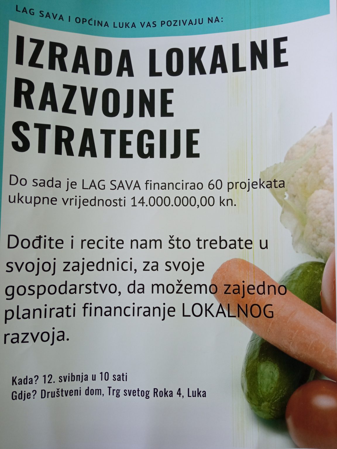 OBAVIJEST O RADIONICAMA ZA POLJOPRIVREDNIKE