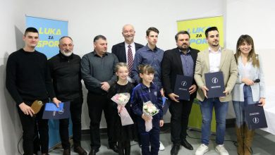 Photo of DODJELA LAUREATA SPORTAŠIMA OPĆINE LUKA