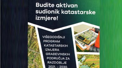 Photo of NOVA KATASTARSKA IZMJERA – OBAVIJEST O POČETKU TERENSKIH AKTIVNOSTI
