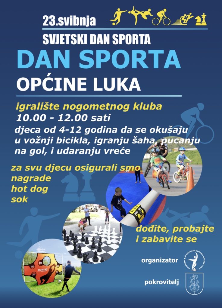 SVJETSKI DAN SPORTA U OPĆINI LUKA