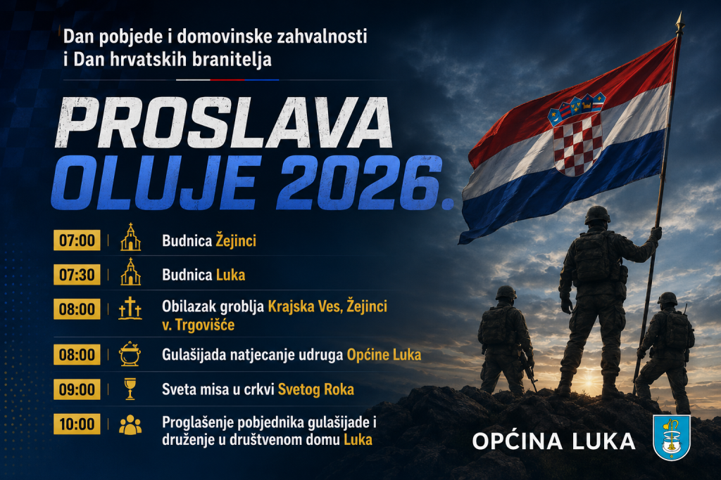 PROSLAVA OLUJE 2026